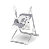 Крісло-гойдалка для годування 2 в 1 Lionelo Niles Grey, сірий - Pampik - 9