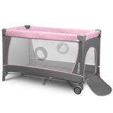 Манеж Lionelo Flower Flamingo, рожевий - Pampik - 7