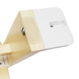 Стілець для годування Lionelo Floris White Natural, білий - Pampik - 9