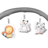 Манеж Lionelo Flower Grey Scandi, сірий - Pampik - 10