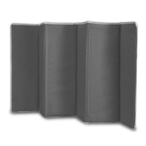 Манеж Lionelo Flower Grey Scandi, сірий - Pampik - 12