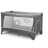 Манеж Lionelo Flower Grey Scandi, сірий - Pampik - 6