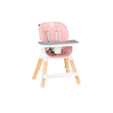 Стільчик для годування Lionelo Mona Bubblegum, рожевий - Pampik - 13