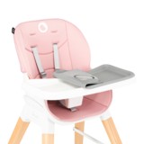 Стільчик для годування Lionelo Mona Bubblegum, рожевий - Pampik - 2