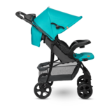 Прогулянковий візок Lionelo Emma Plus Vivid Turquoise, бірюзовий - Pampik - 3