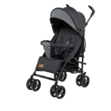 Прогулянковий візок Lionelo Irma Black/Dark Grey, чорний з сірим - Pampik - 9