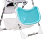 Стілець для годування Lionelo Linn Plus Turquoise, бірюзовий - Pampik - 16