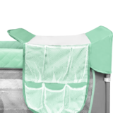 Манеж Lionelo Flower Turquoise, бірюзовий - Pampik - 8