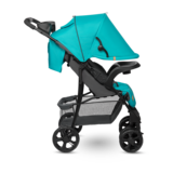 Прогулянковий візок Lionelo Emma Plus Vivid Turquoise, бірюзовий - Pampik - 2