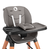 Стульчик для кормления Lionelo Mona Black Onyx, черный - Pampik - 12