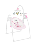 Крісло-гойдалка Lionelo Robin Pink, рожевий - Pampik - 2