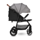 Прогулянковий візок Lionelo Zoey Grey Stone, сірий - Pampik - 3