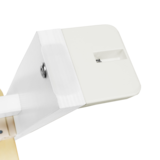 Стульчик для кормления Lionelo Floris White, белый - Pampik - 7