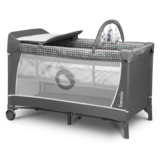 Манеж Lionelo Flower Grey Scandi, сірий - Pampik - 7