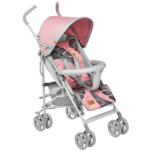 Прогулянковий візок Lionelo Elia Tropical Pink, рожевий - Pampik - 5