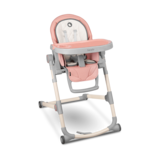 Стілець для годування Lionelo Cora Bubblegum, рожевий - Pampik - 11