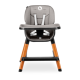 Стульчик для кормления Lionelo Mona Black Onyx, черный - Pampik - 9