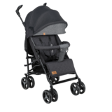 Прогулянковий візок Lionelo Irma Black/Dark Grey, чорний з сірим - Pampik - 6
