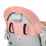 Стілець для годування Lionelo Cora Bubblegum, рожевий - Pampik - 8
