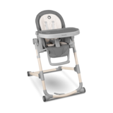 Стульчик для кормления Lionelo Cora Stone, серый - Pampik - 4