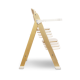 Стілець для годування Lionelo Floris White Natural, білий - Pampik - 5