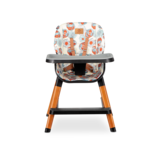 Стільчик для годування Lionelo Mona Flower, кораловий - Pampik - 3