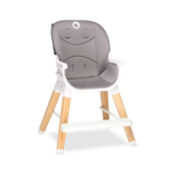 Стульчик для кормления Lionelo Mona Stone, серый - Pampik - 3
