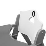 Стульчик для кормления Lionelo Floris Grey Stone, серый - Pampik - 5