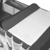 Манеж Lionelo Flower Grey Scandi, сірий - Pampik - 4