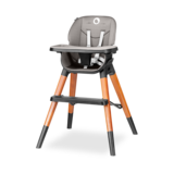 Стульчик для кормления Lionelo Mona Black Onyx, черный - Pampik - 3