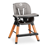 Стульчик для кормления Lionelo Mona Black Onyx, черный - Pampik - 6