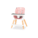 Стільчик для годування Lionelo Mona Bubblegum, рожевий - Pampik - 15