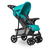 Прогулянковий візок Lionelo Emma Plus Vivid Turquoise, бірюзовий - Pampik