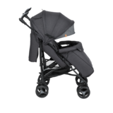 Прогулянковий візок Lionelo Irma Black/Dark Grey, чорний з сірим - Pampik - 10