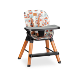 Стільчик для годування Lionelo Mona Flower, кораловий - Pampik - 6