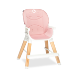 Стільчик для годування Lionelo Mona Bubblegum, рожевий - Pampik - 5