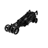 Прогулянковий візок Lionelo Irma Black/Dark Grey, чорний з сірим - Pampik - 20