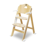 Стілець для годування Lionelo Floris White Natural, білий - Pampik - 2