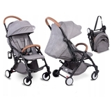 Прогулочная коляска Lionelo Julie Dark Grey, серый - Pampik - 2