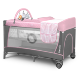 Манеж Lionelo Flower Flamingo, рожевий - Pampik - 6