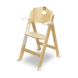 Стілець для годування Lionelo Floris White Natural, білий - Pampik - 7