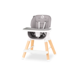 Стульчик для кормления Lionelo Mona Stone, серый - Pampik - 11