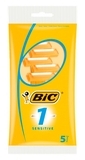 Станок одноразовий BIC 1 Sensitive, 5 шт. (3086125705010) - Pampik