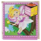 Дерев'яні кубики-пазл на платформі Melissa&Doug Принцеси і феї (MD19040) - Pampik