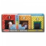 Набор блоков-кубов Melissa&Doug Автомобили и гаражи (MD12435) - Pampik