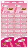 Набор бритв BIC Pure 3 Lady Pink, 24 шт. (3086123395145) - Pampik