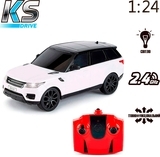 Автомобиль KS Drive на р/у Land Rover Range Rover Sport 1:24, 2.4Ghz, белый (124GRRW) - Pampik - 6