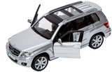 Автомодель Bburago JMercedes Benz Glk-Class, 1:32, срібний - Pampik - 3