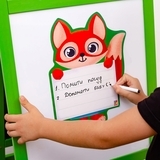 Магнітна дошка з маркером Vladi Toys Лисиця (VT3601-21) - Pampik - 4