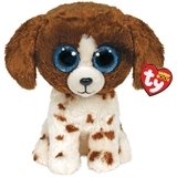 М'яка іграшка TY Beanie Boos, Цуценя Muddles, 25 см (36487) - Pampik